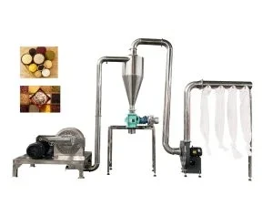 Efficient Grain Grinder with dust collection system