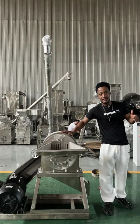 Grinding and mixing project for an African customer